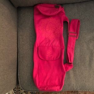 pink Gaiam yoga bag